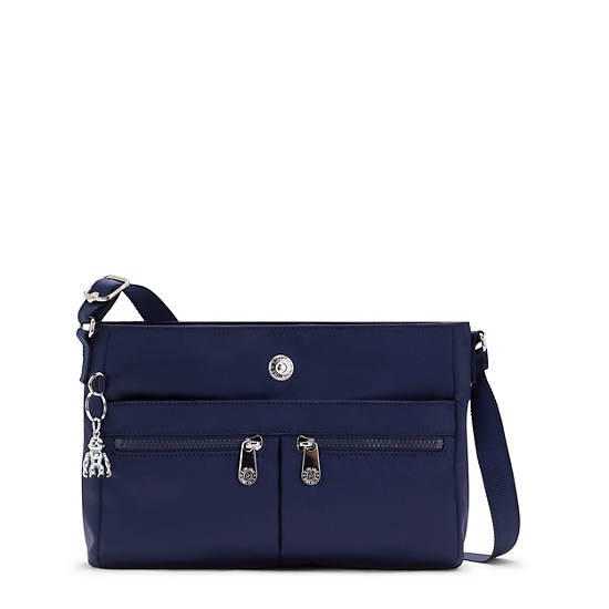 Kipling New Angie Crossbody Bag Kézitáska Kék | HU 1286SG